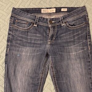 BKE Payton Women's Faded Blue Bootcut Jeans